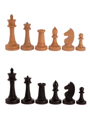 Шахматные фигуры Стаунтон большие, утяжеленные, бук, Woodgames - купить с  доставкой по выгодным ценам в интернет-магазине OZON (205306581)