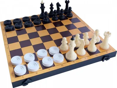 Игра Шахматы+Шашки Айвенго малые