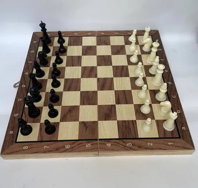 Деревянные шахматы, шашки 2 в 1 - Купить с доставкой по России