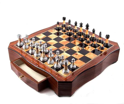 Шахматы-шашки-нарды деревянные (40x40 см) купить