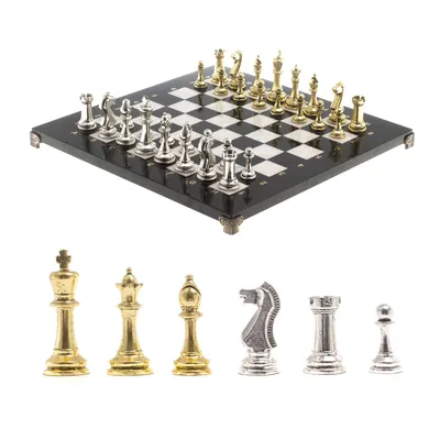 Шахматы «Стратег» (средние фигуры, утяжеленные) - купить в интернет-магазине