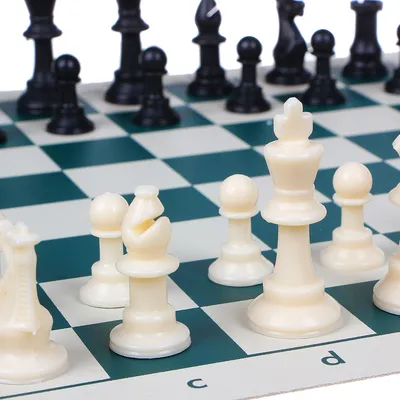 Анзоригра Развивающая игра шахматы на магните размер доски 32х32 см