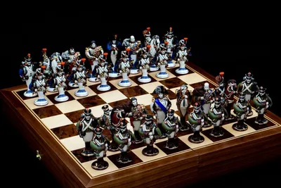 Стеклянные шахматы ART015