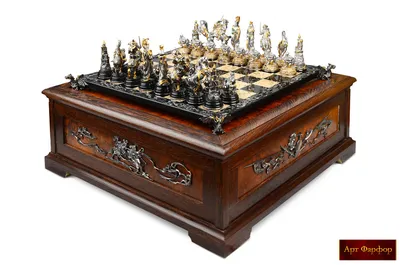 Шахматы деревянные с доской подарочные игра Ферзь 27083406 купить в  интернет-магазине Wildberries