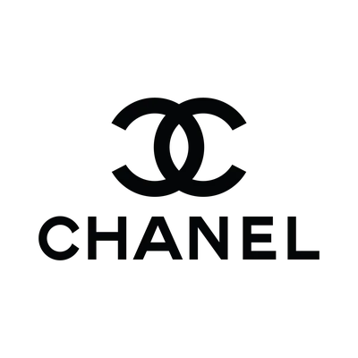 Chanel CC logo gold metal black enamel brooch | Vintage-United