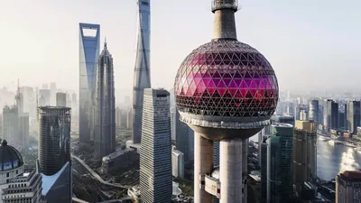 Город Шанхай Шанхай Пудун здания Китая Стоковое Изображение - изображение  насчитывающей светильник, город: 37661615