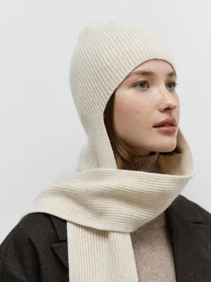 Модная вязаная шапка — схема вязания спицами с описанием на BurdaStyle.ru