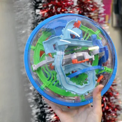 Купить IcoyToys шар-лабиринт большой (158 проходов) - цена в  интернет-магазине Speedcubes.ru