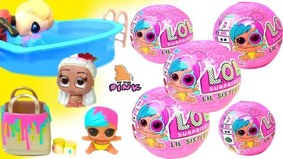 ЛОЛ Шарики с Сюрпризом LOL Little Baby Dolls Eye Spy Wave 2 Куклы ЛОЛ  Сестренки - Шпионки Girl Toys - YouTube