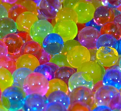 Растущие гидрогелиевые шарики Орбиз для детских игр и пуль