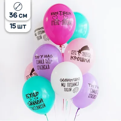 Купить воздушные шары «С Днем рождения! (Пожелания)» с доставкой по  Екатеринбургу - интернет-магазин «Funburg.ru»
