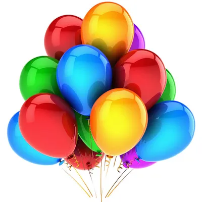 Воздушные шары на День Рождения металлик купить в Москве - заказать с  доставкой - артикул: №1357