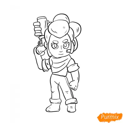 Шелли (Shelly) персонаж Brawl Stars: основные характеристики