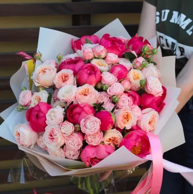 Букет роз для любимой - купить с бесплатной доставкой по Москве