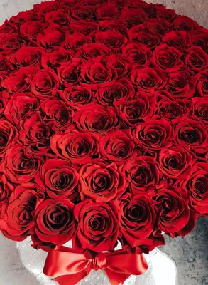 Шикарный букет из 101 розы с доставкой по Астане — Cvety.kz