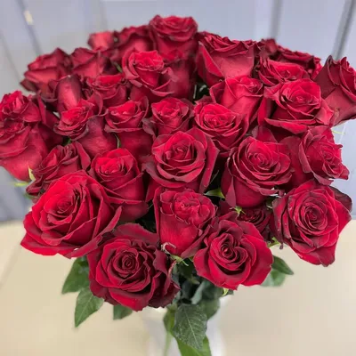 Шикарные Красные розы, артикул: 333016844, с доставкой в город Ульяновск
