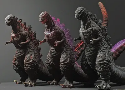 19\" Inch Tall HUGE Shin Godzilla Fourth Form Ex Purple 1/500 Ric 2016 – My  Collectible Collections