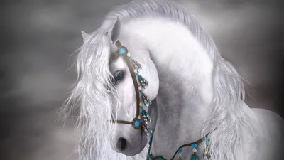 Скачать бесплатно 3D обои в разрешении 1366х768 | Horses, Horse wallpaper,  Fantasy horses
