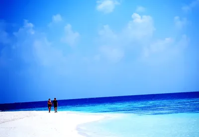 Лето море пляж - обои для рабочего стола, картинки, фото
