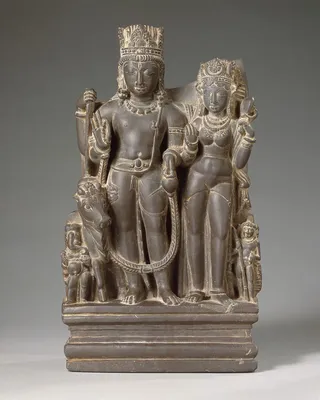 Shiva and Parvati with their Sons Karttikeya and Ganesha and the Calf Bull  | India (Jammu and Kashmir, ancient kingdom of Kashmir) | The Metropolitan  Museum of Art