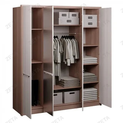 Шкаф для одежды с ящиками Лили арт. 630-0695-118 в интернет магазине с  доставкой в Москва и область и сборкой