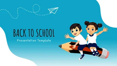 Back To School PowerPoint Template - SlideModel