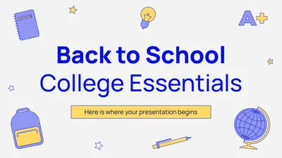 School Life Free Google Slides Theme and PowerPoint Template