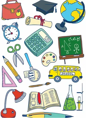 школа рисунки: 10 тыс изображений найдено в Яндекс.Картинках | School  illustration, Cute stickers, Journal stickers