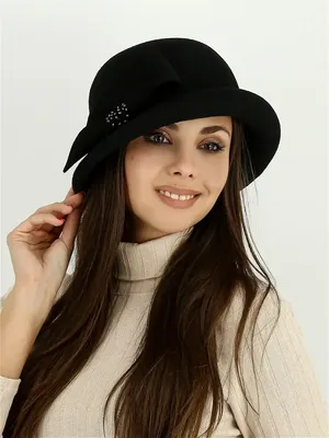 Шляпа женская зимняя демисезонная весенняя фетровая из шерсти шапка  головные уборы женские Les Pallines 18414028 купить в интернет-магазине  Wildberries