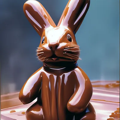 Я шоколадный заяц, я ласковый, я …» — создано в Шедевруме
