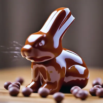 Шоколадный заяц» — создано в Шедевруме