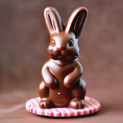 Пасхальный Шоколадный Заяц На Белый Фон — стоковая векторная графика и  другие изображения на тему Шоколадный кролик - Шоколадный кролик, Без  людей, Векторная графика - iStock