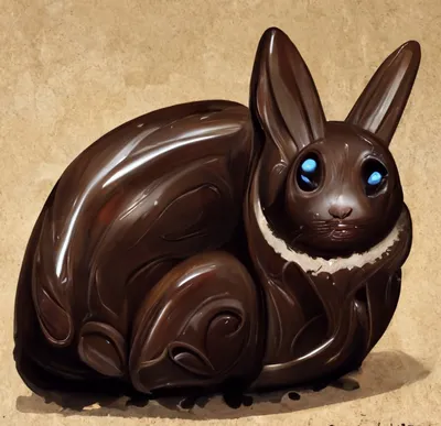 Шоколадный заяц - жертва эпидемии