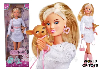 Кукла Штеффи с наклейками для волос, 29 см Steffi love 7403292 купить за  436 ₽ в интернет-магазине Wildberries