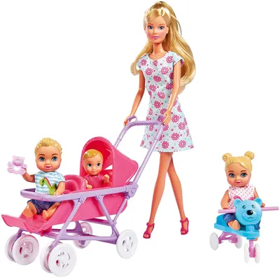 Кукла Штеффи с младенцем и аксессуарами Simba купить в Минске