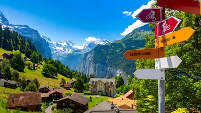 Швейцария Швейцария город Швейцария Gfh Швейцария Швейцария, архитектура,  облако, дерево фон картинки и Фото для бесплатной загрузки