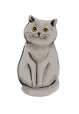Шлейх)Фигура сидящего кота 4 см | AliExpress