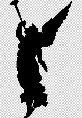 Девушка ангела силуэт с крыльями Иллюстрация вектора - иллюстрации  насчитывающей тень, торжество: 210339528