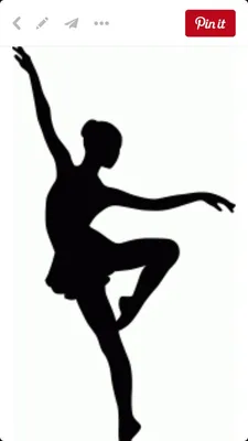 Силуэт балерины танцующей в дыму …» — создано в Шедевруме