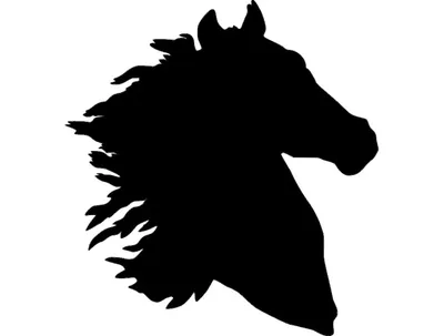 Файл STL Силуэт лошади 🖼️・3D-печатный дизайн для загрузки・Cults