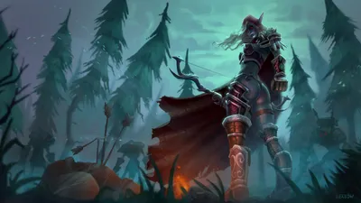 Фанаты нашли новые модели Сильваны, Джайны и других героев из Warcraft III:  Reforged