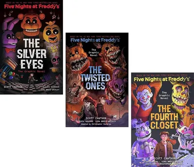 The Silver Eyes (Five Nights at Freddy's Graphic Novel #1) (Five Nights at  Freddy's Graphic Novels): Cawthon, Scott, Breed-Wrisley, Kira, Schröder,  Claudia: 9781338298482: Amazon.com: Books