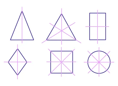 Симметричные фигуры рисунки (50 фото) » Рисунки для срисовки и не только
