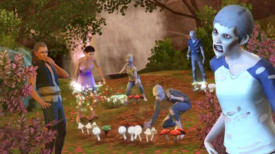 Грибы и новые растения в The Sims 3 Сверхъестественное