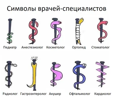 Почему змея, символ медицины