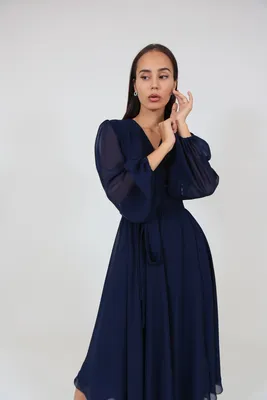 Женское длинное вечернее платье-русалка, элегантное ярко-синее платье в пол  из крепа с одним открытым плечом, официальное платье | AliExpress