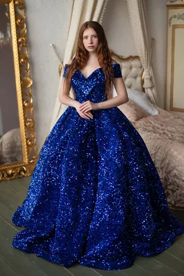 Короткое синее платье Dario выпускное — купить в Москве - Свадебный ТЦ Вега