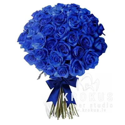 Доставка синие розы по Караганде - Арт-букет