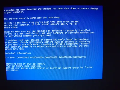 Что такое синий экран смерти Windows и как это исправить
