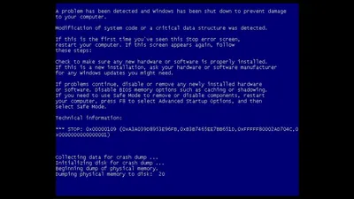 Как исправить синий экран на Windows XP? | El:Store